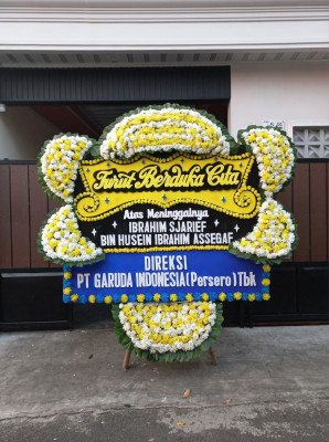 Papan Bunga Duka di Parungponteng