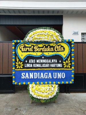 Papan Bunga Duka di Parungponteng